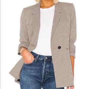 MADELEINE BLAZER - MUSTARD PLAID